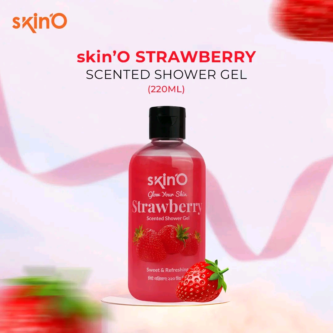SKINO SHOWER GEL Strawberry🍓