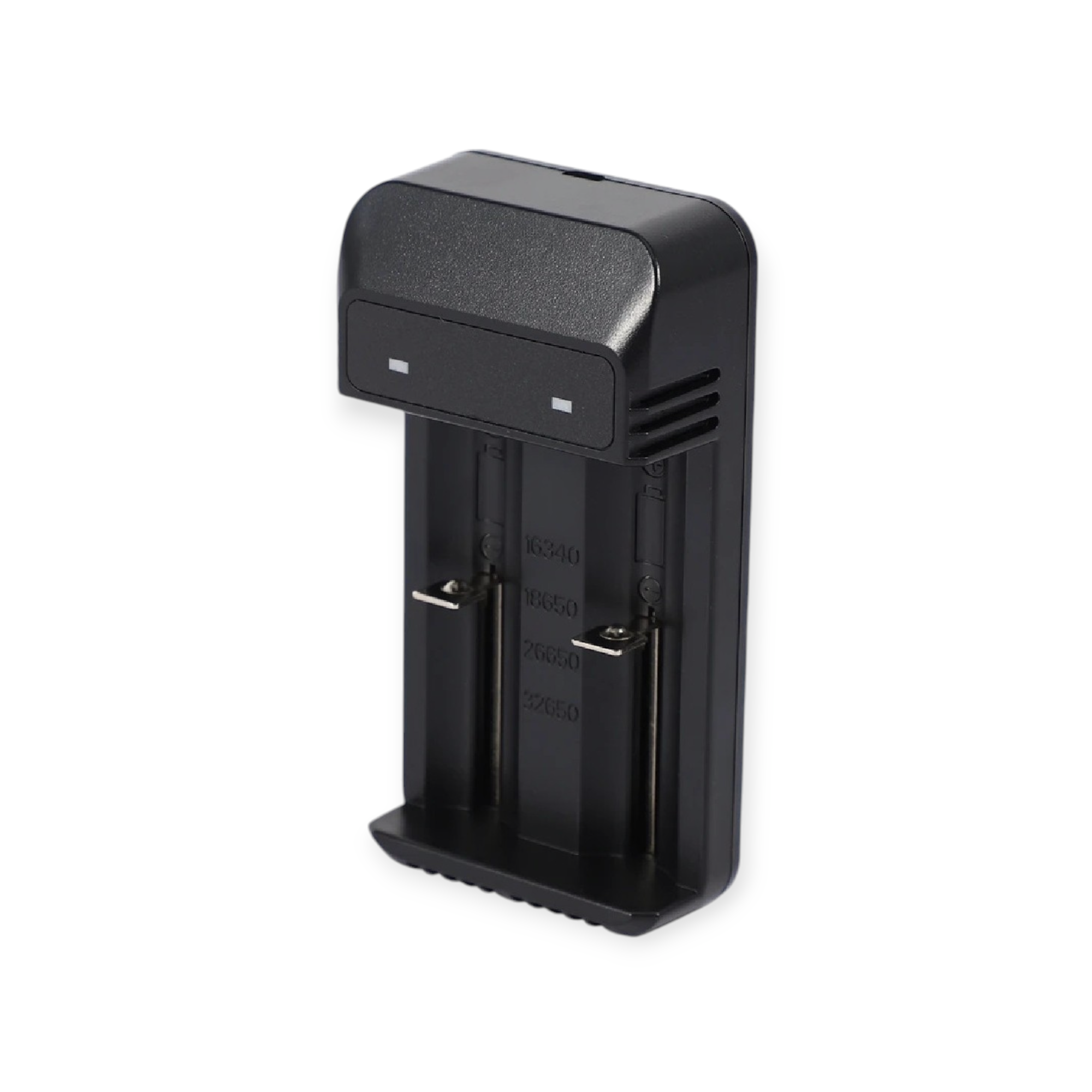 Universal Dual‑Slot USB Lithium‑Ion Battery Charger – Micro‑USB Powered (32650 / 26650 / 18650 / 16340) S0206_img_1