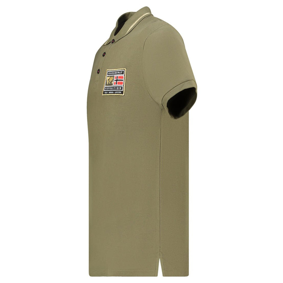 Men - Polo Short Sleeve 100% Cotton Khaki_img_2