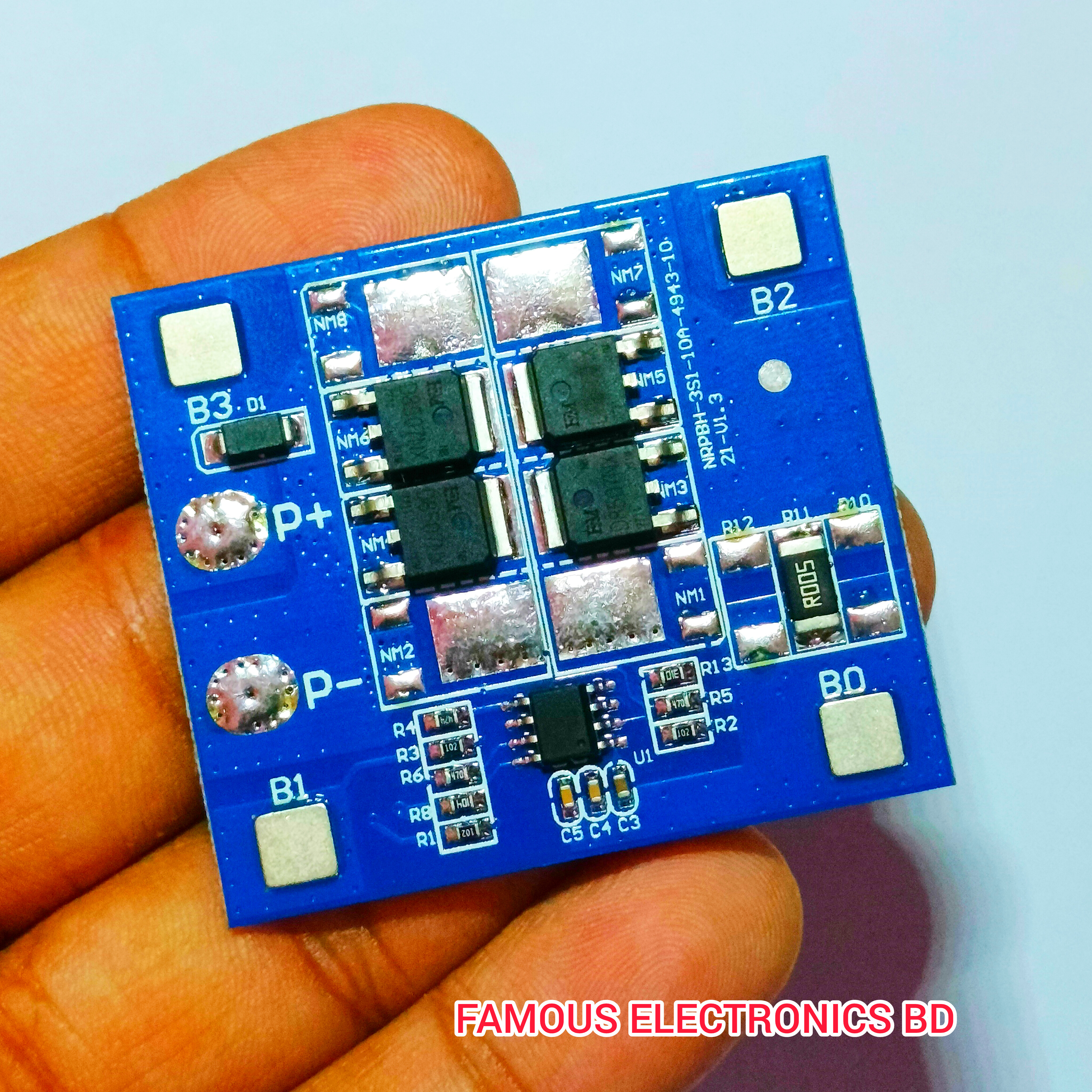 3S 12V 12A BMS | 18650 Lithium Battery Protection Board | 11.1V–12.6V | Balanced | Anti-Overcharge & Over-Discharge Protection_img_7