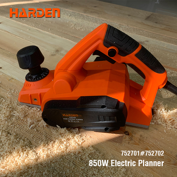 HARDEN 752702 Electric Planner 82mm, 850W, Cut-depth:1mm; 752702