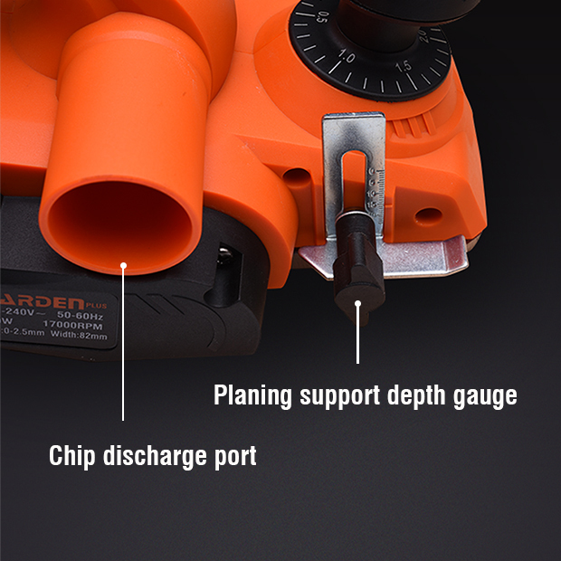HARDEN 752702 Electric Planner 82mm, 850W, Cut-depth:1mm; 752702_img_3