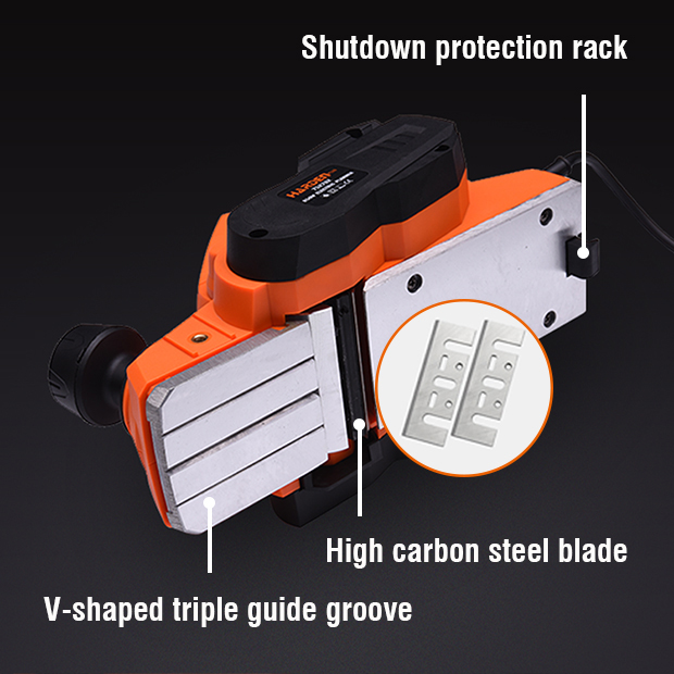 HARDEN 752702 Electric Planner 82mm, 850W, Cut-depth:1mm; 752702_img_5