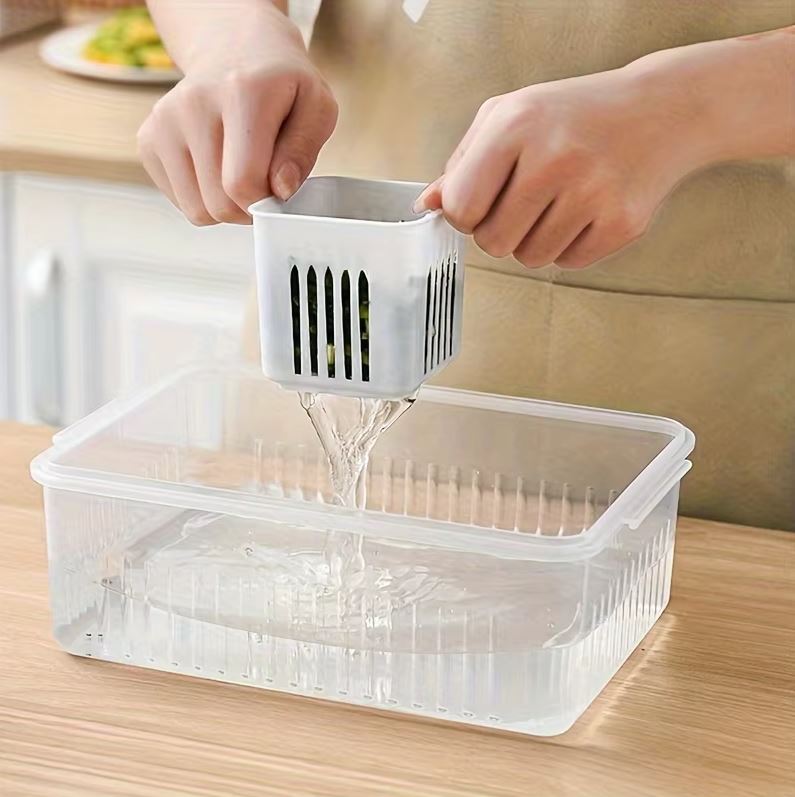 6 Grid Fridge Storage Box Container_img_2