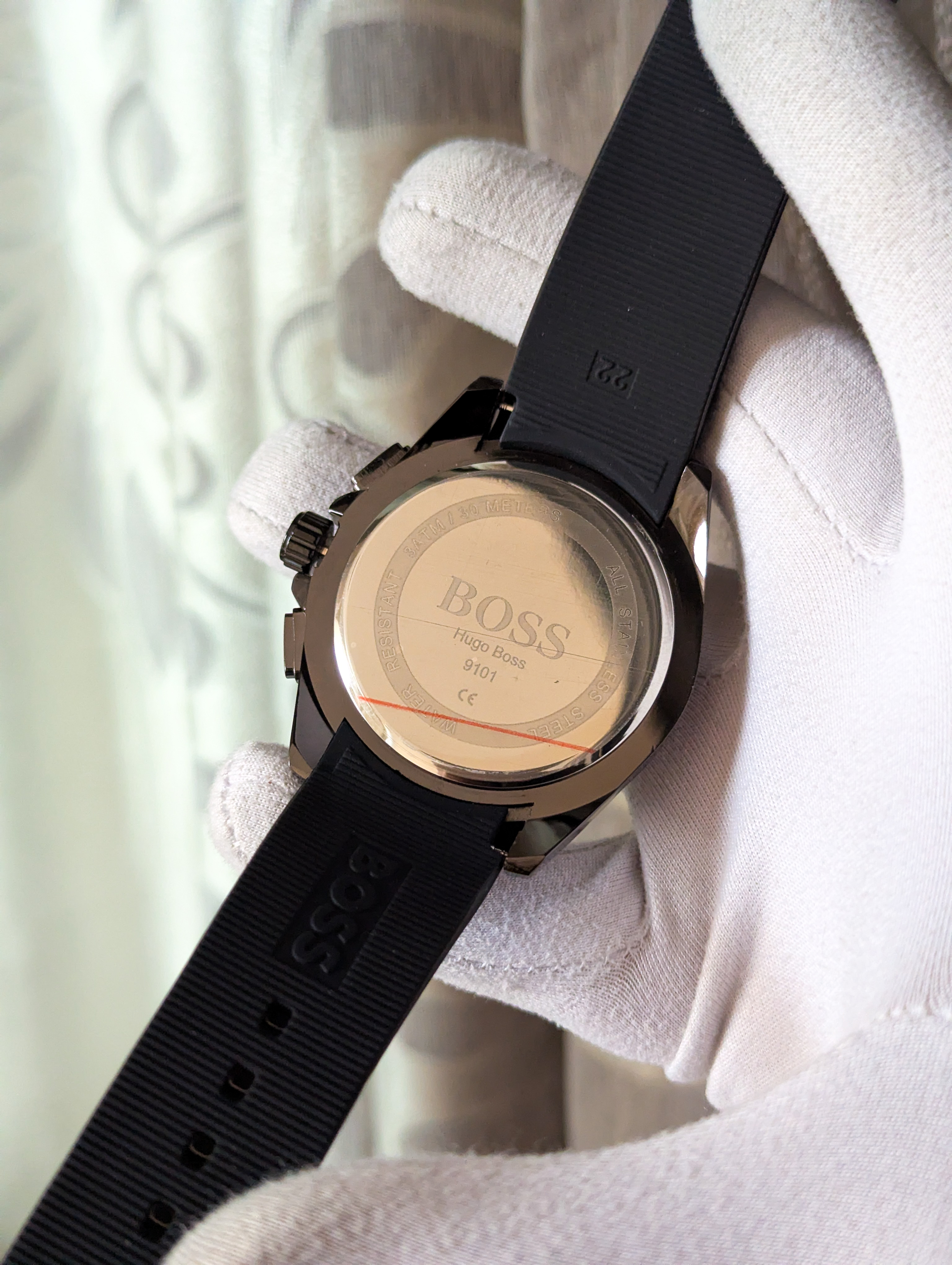 Boss Chronograph Watch Black_img_4