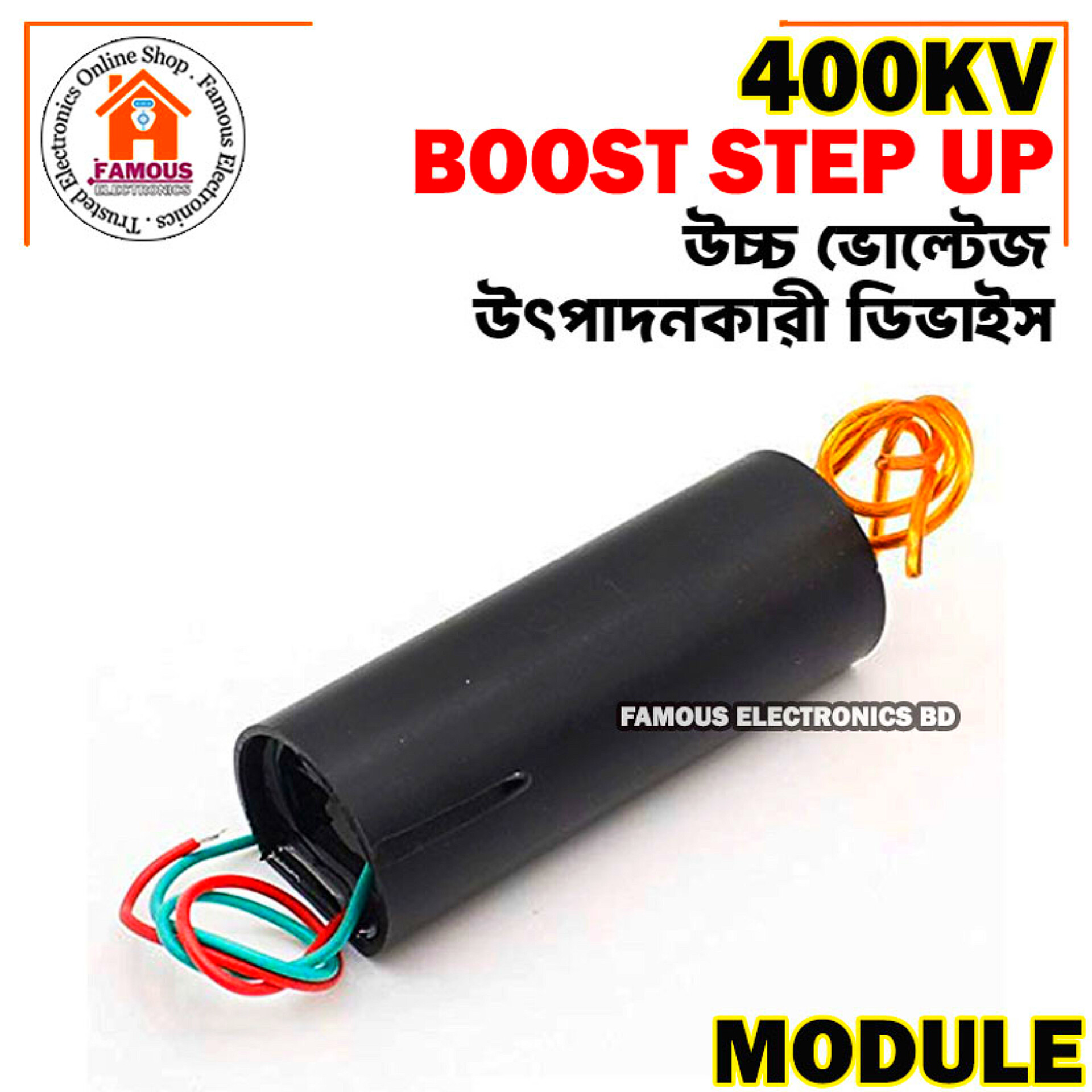 DC Boost 3V-6V bis 400kV 400000V Boost Step up Power Module High Voltage Generator Generator_img_1