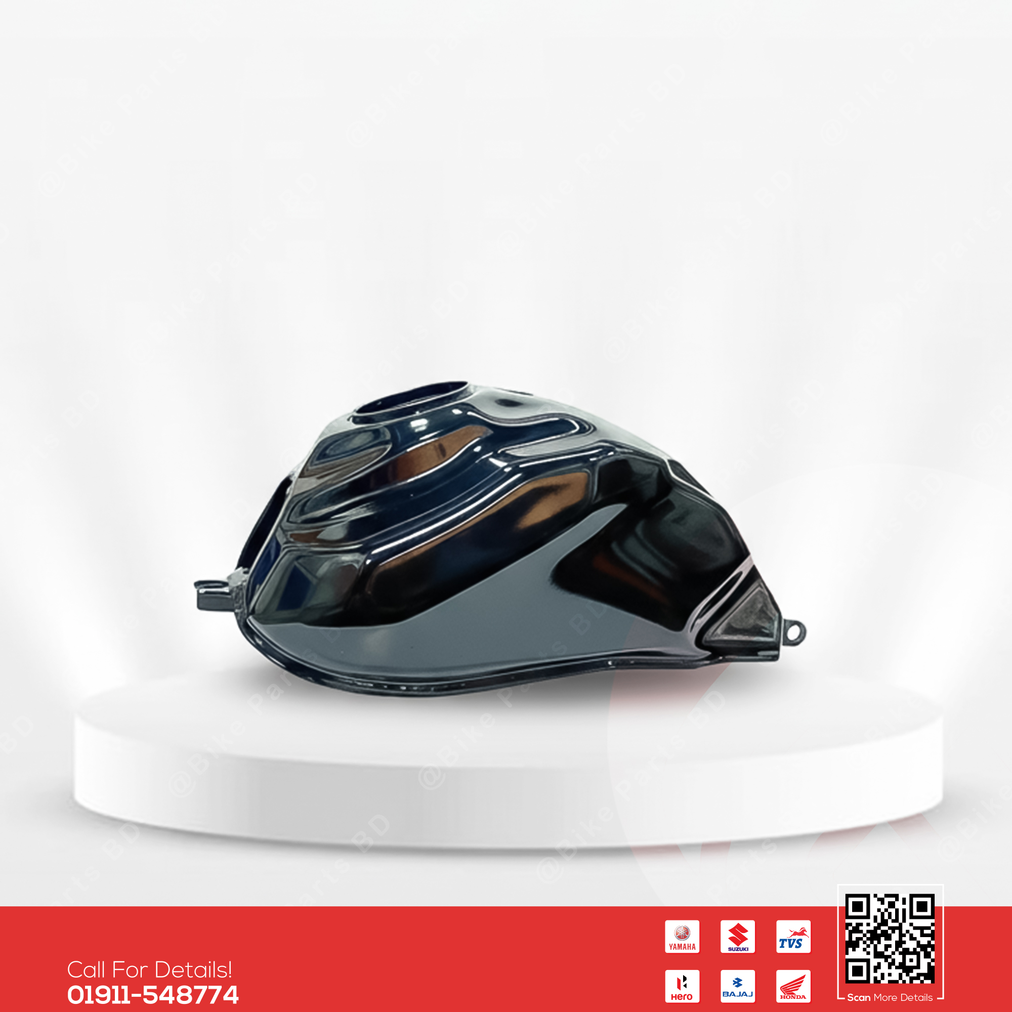 Fuel Tank for Suzuki Gixxer Monotone & Gixxer SF (Old Model) bike.