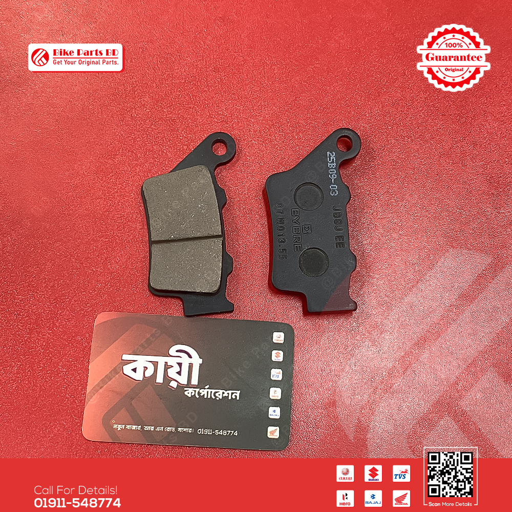 Break Pad (Rear) for Yamaha FZS V4, R15 V4 & R15M bike. thumbnail 2