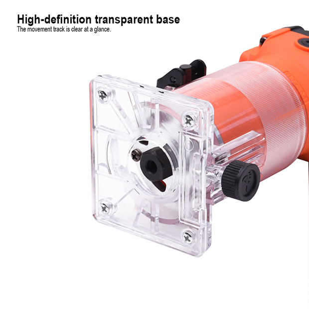 HARDEN Electric Trimmer Router, 580W, 30000rpm, Collet Chuck Diameter : 6.35mm, Electric Wood Trimmer; 752732_img_3