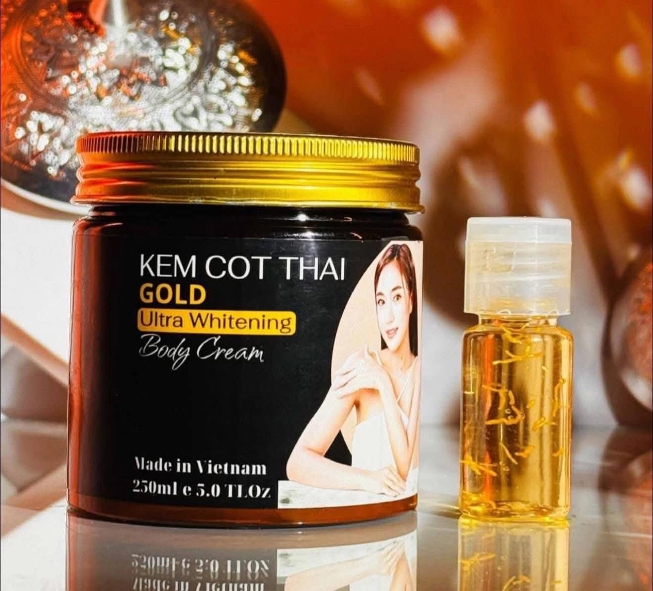 Kem kot thai body whitening cream gold version
