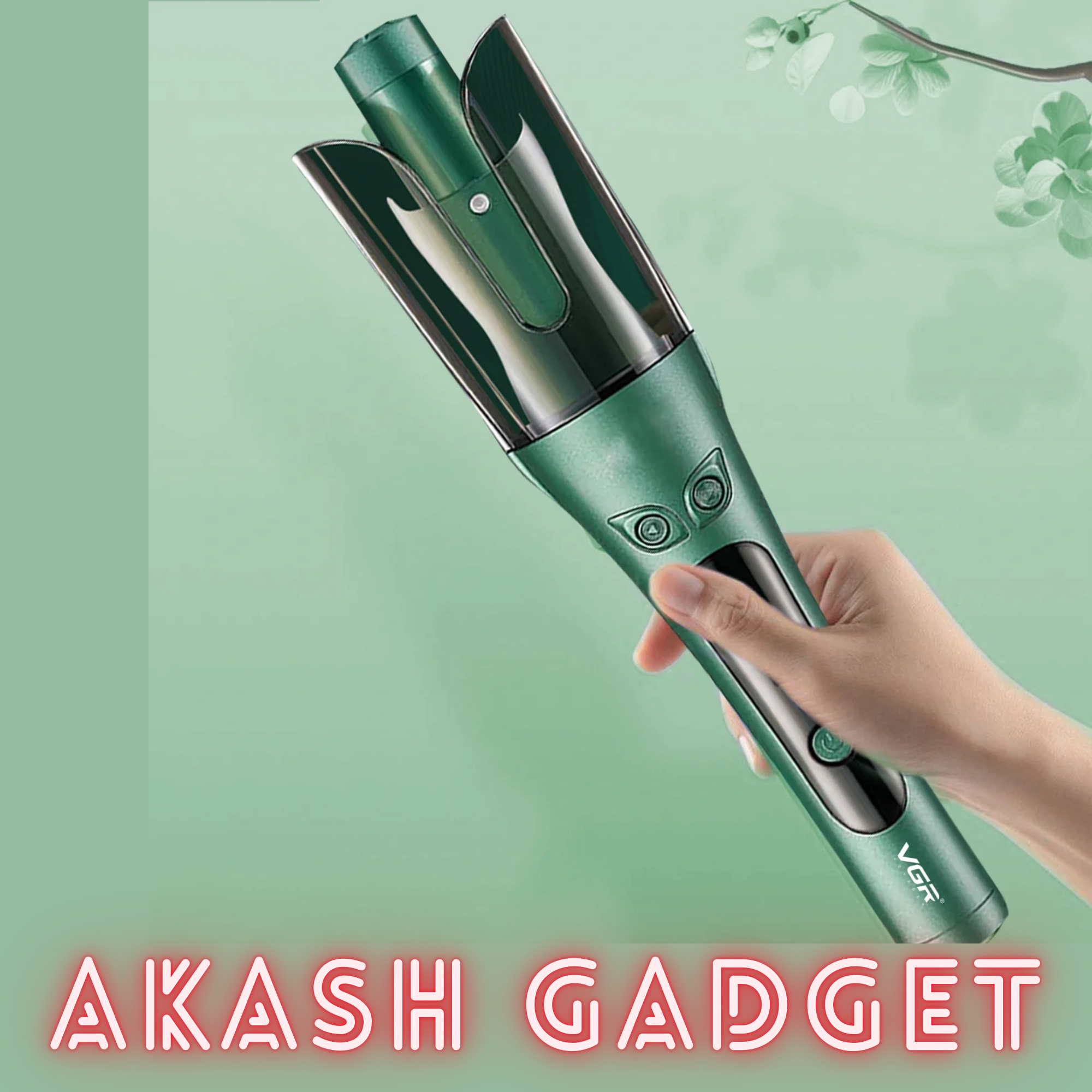 VGR V-583 Professional Automatic Hair Curling Iron For Women | 150–220°C Temperature Range, LED Display, Auto Shut-Off, 360° Swivel Cord & Lightweight Design_img_4