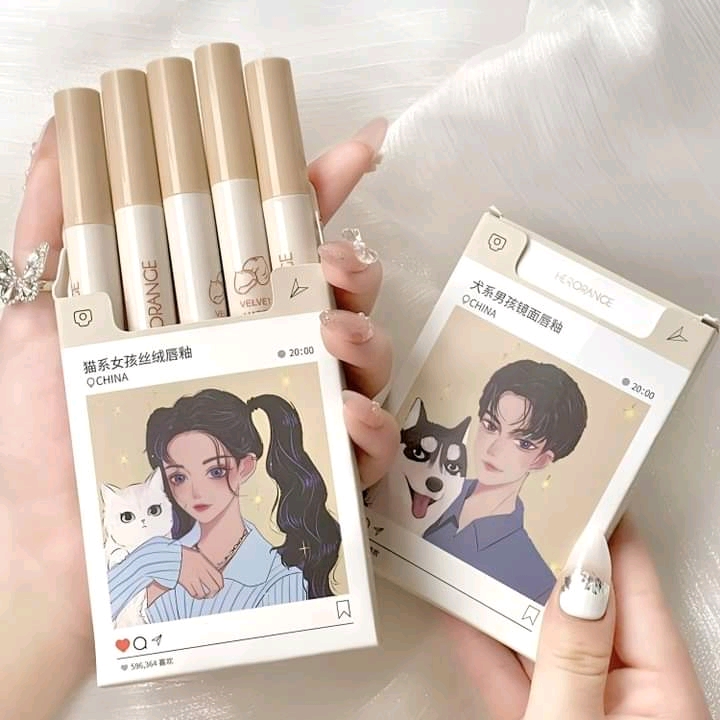 Herorange 5pcs Mirror Lip Glaze_img_2