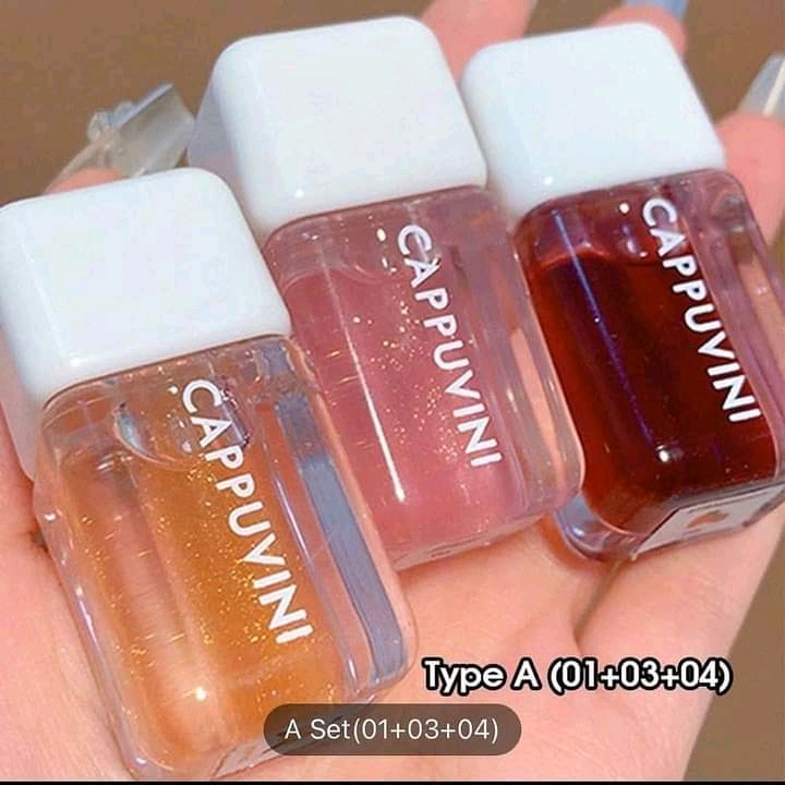 Cappuvini sensitive jelly lip oi set A