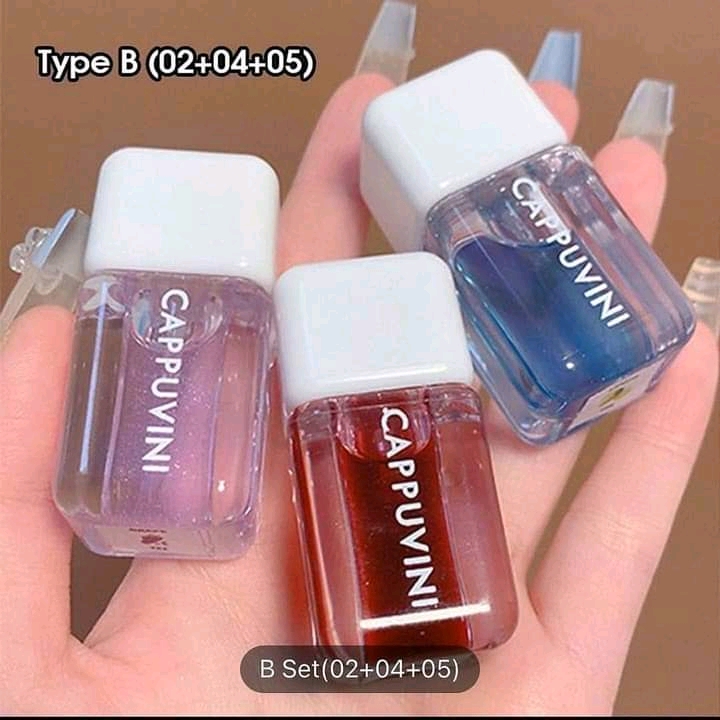 Cappuvini sensitive jelly lip oil set B