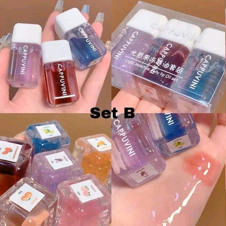 Cappuvini sensitive jelly lip oil set B_img_1