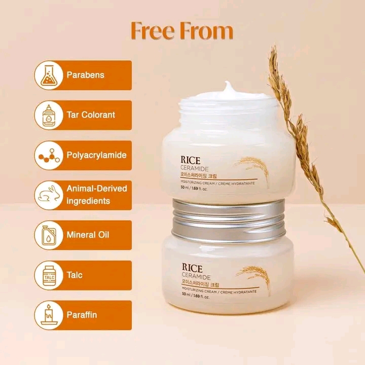 The face shop rice ceramide moisturizing cream
