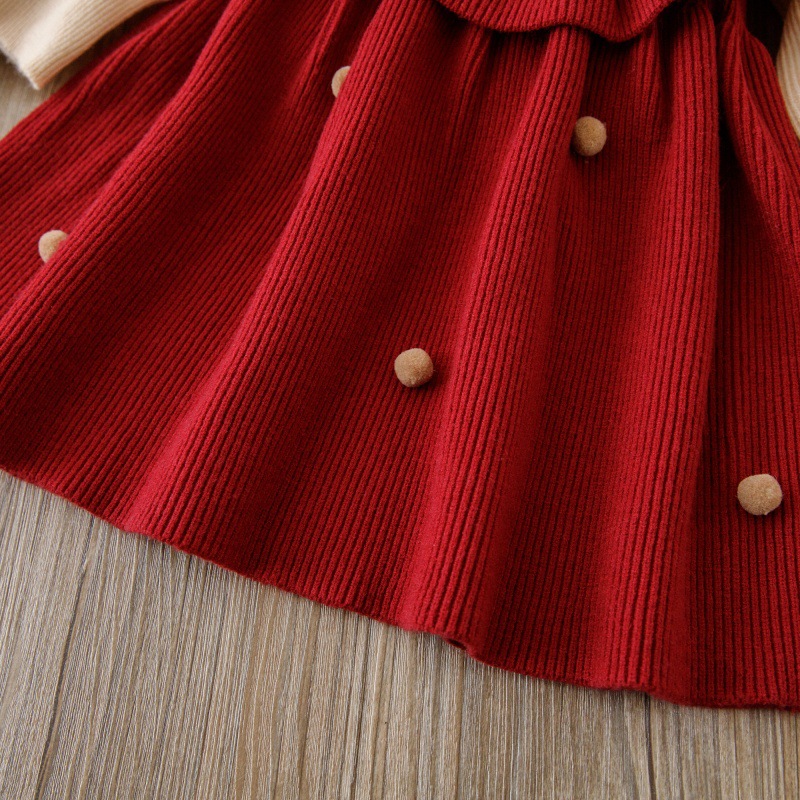 Baby Girls Winter Knitted Warm & Stylish Kids Party Dress (1 to 5 years) for yours ANGEL_img_7