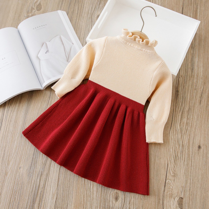 Baby Girls Winter Knitted Warm & Stylish Kids Party Dress (1 to 5 years) for yours ANGEL_img_9