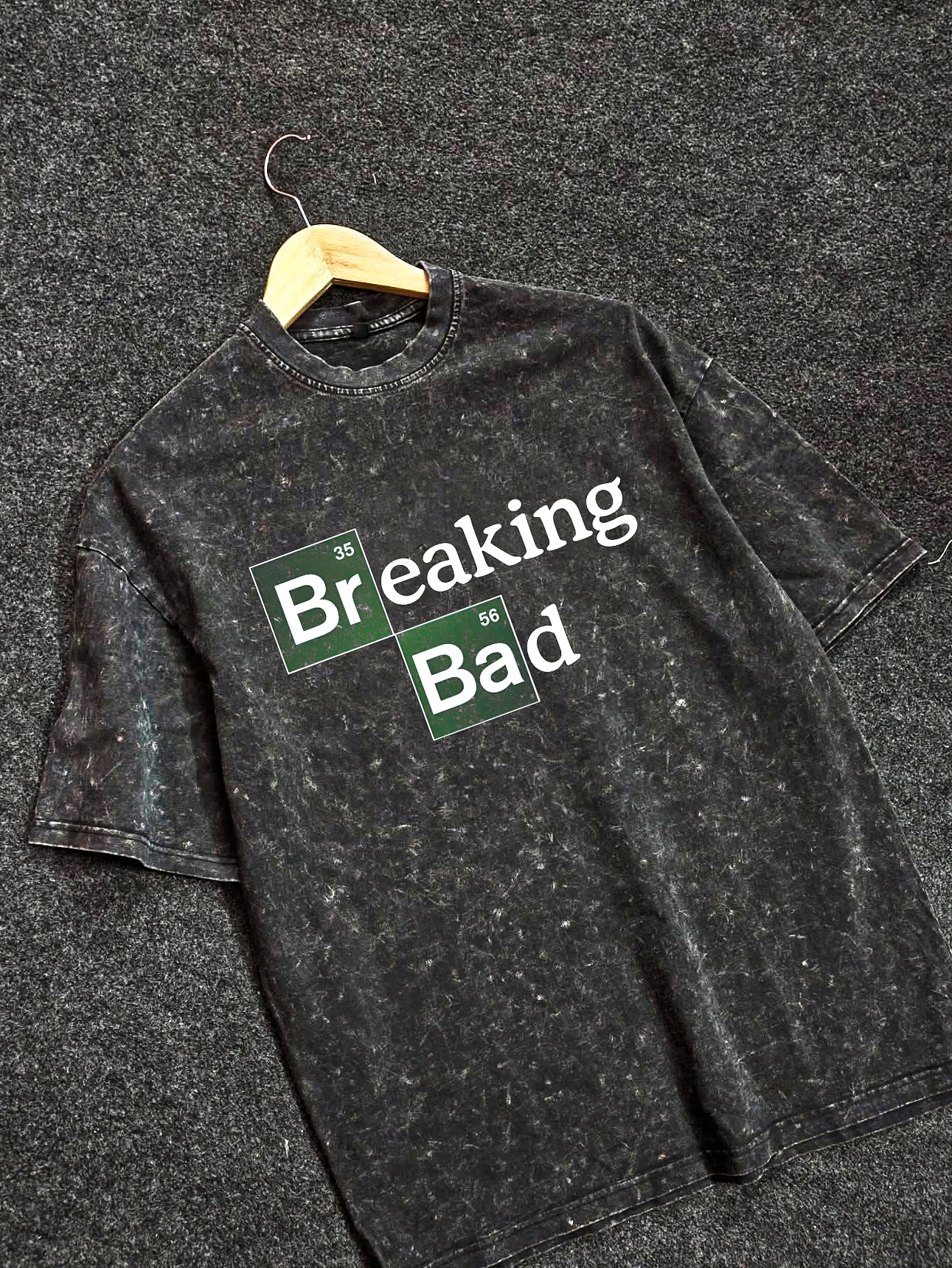 Breaking Bad Acid Wash Oversized Tee