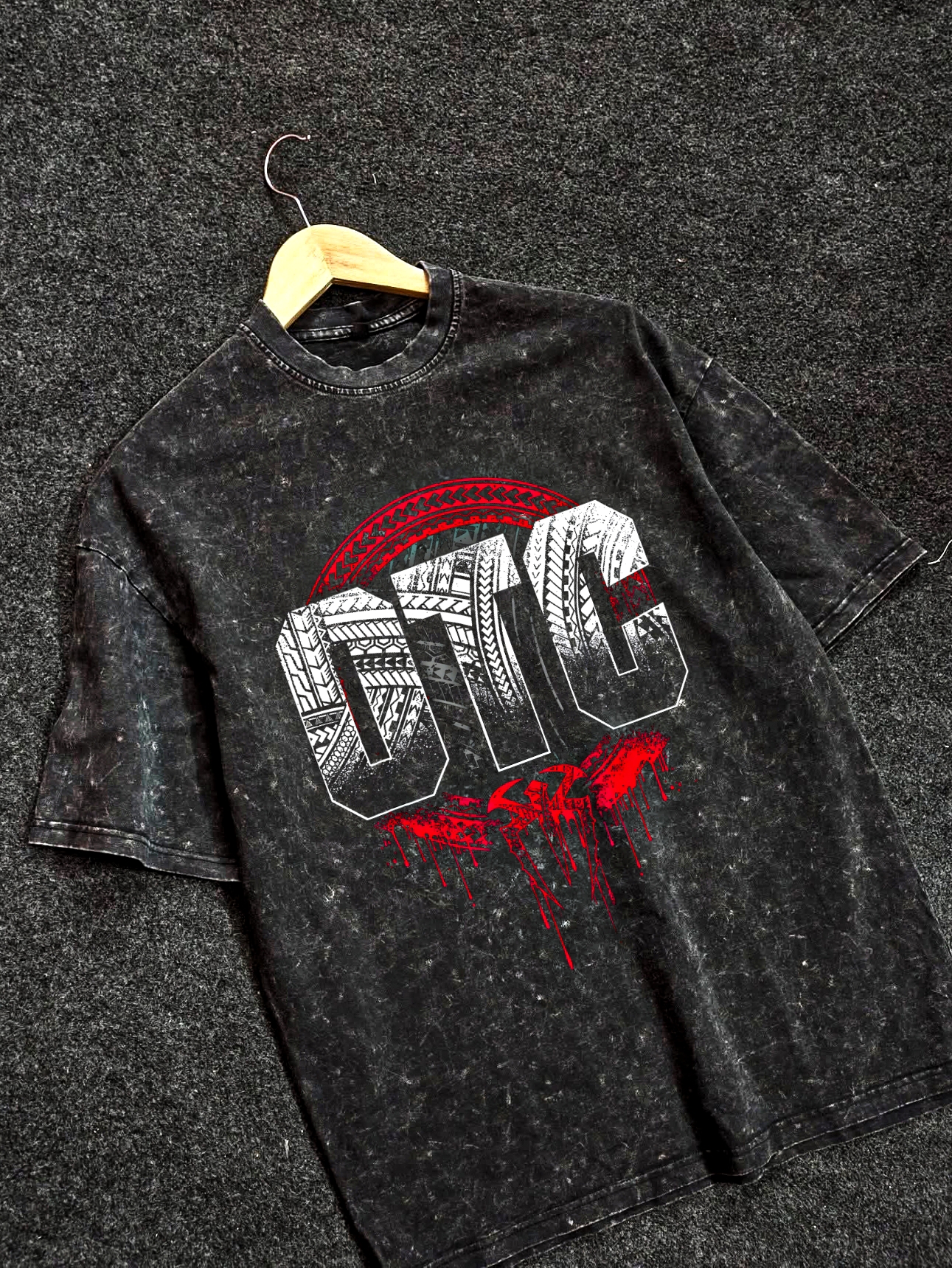 OTC Acid Wash Drop T-Shirt