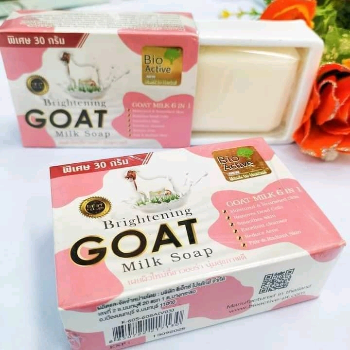BIO ACTIVE Brightening Goat Milk Soap