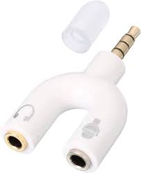 U-Shape Converter- 3.5mm Audio Splitter For Headphone And Microphone_img_2
