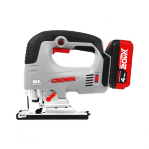 CROWN CT25003HX Professional Cordless Jigsaw ( without Battery & Charger ), 20V, 4.0Ah, 26mm; CT25003HX_img_1
