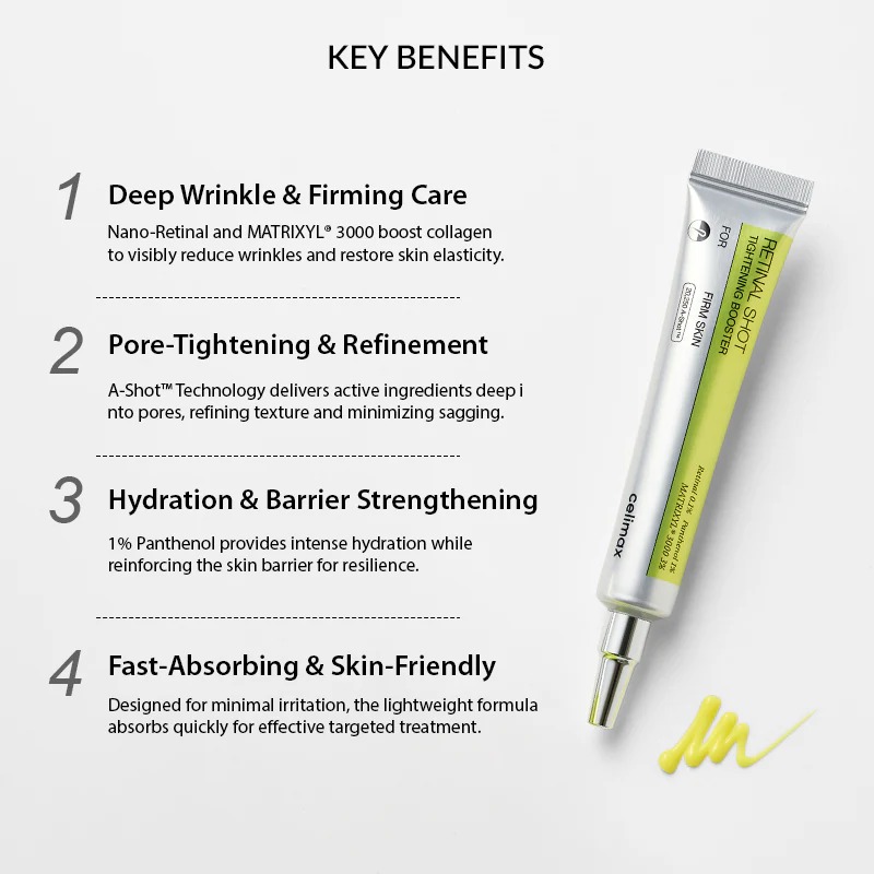 Celimax The Vita A Retinal Shot Tightening Booster | Pore Minimizer, Wrinkles & Fine Lines, Firmer Skin, 15ml_img_1