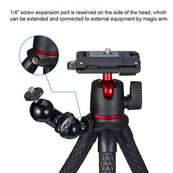 Ulanzi MT11 Octopus Tripod For DSLR Camera & Smartphones thumbnail 4