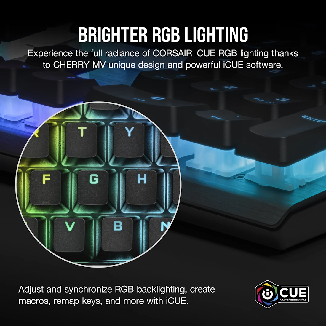 Corsair K60 RGB PRO SE Mechanical Gaming Keyboard thumbnail 3