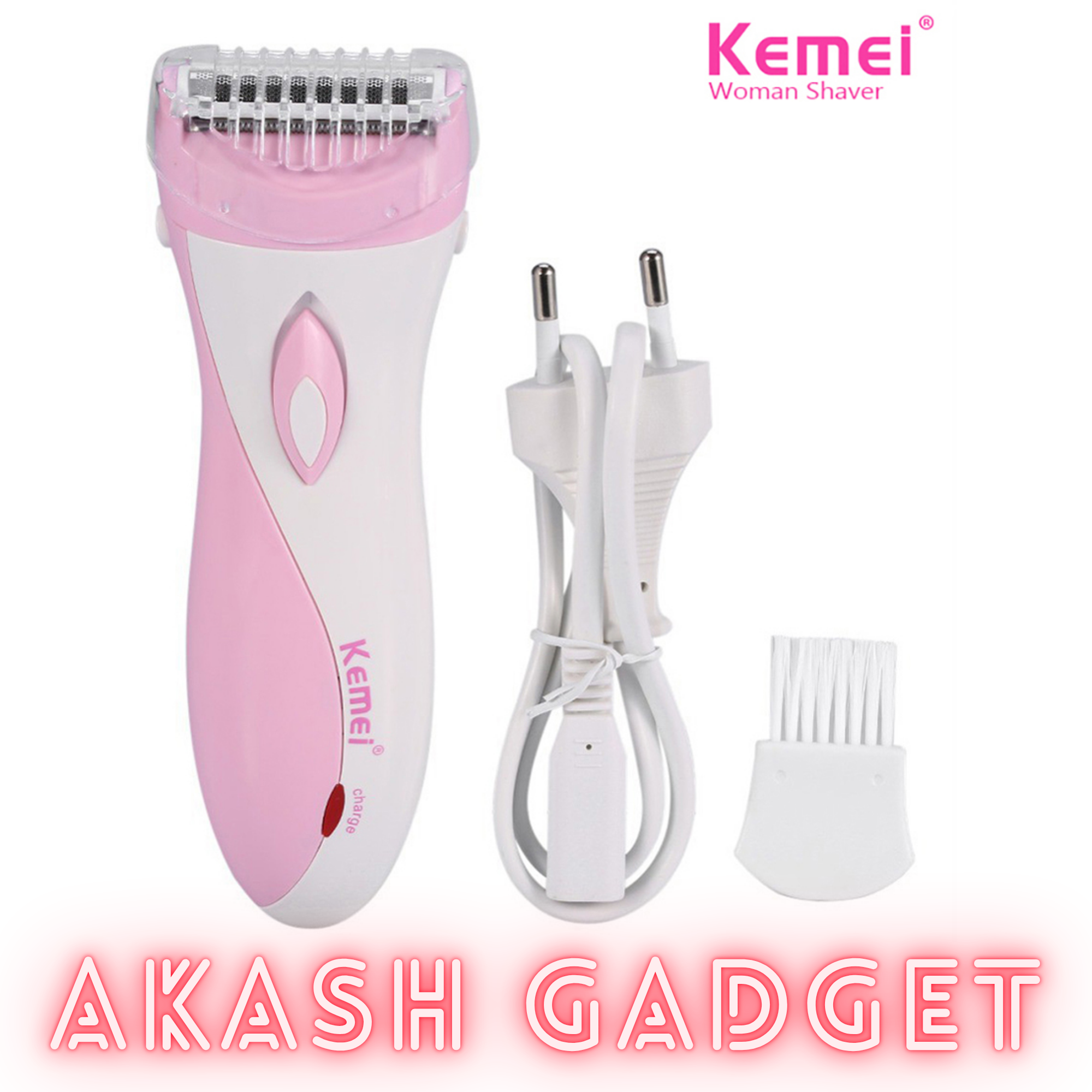 Kemei KM-3018 Lady Shaver and Bikini Hair Removal for Women_img_6