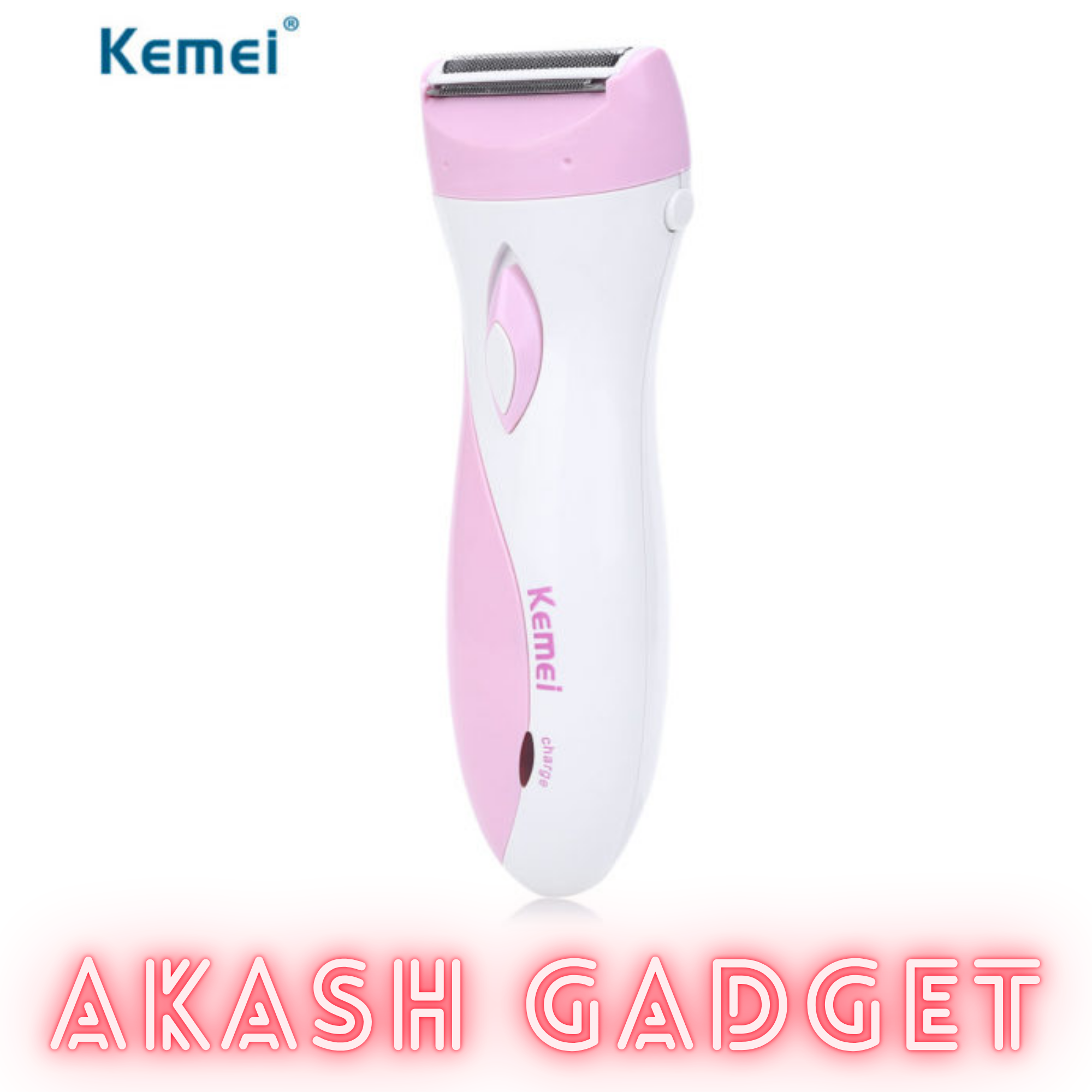 Kemei KM-3018 Lady Shaver and Bikini Hair Removal for Women_img_2