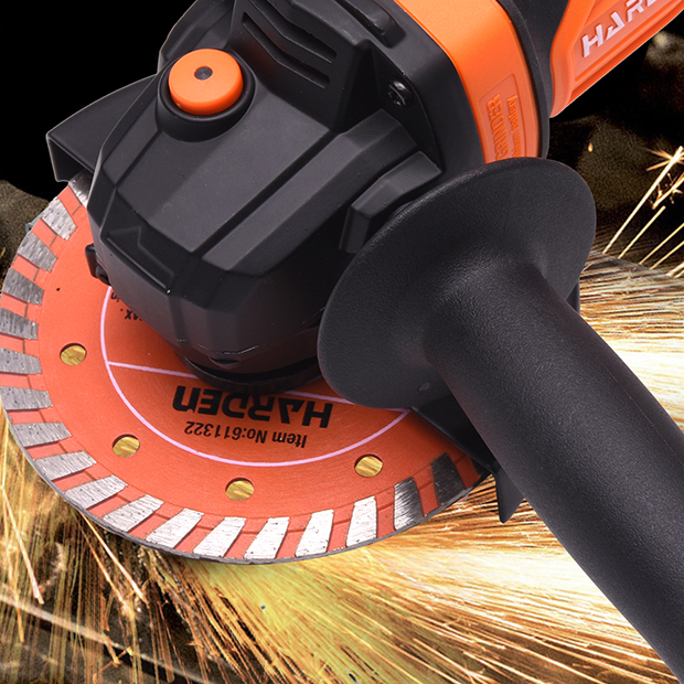 HARDEN 4" 20V Cordless Brushless Angle Grinder | Tool Only | 5000-8500 RPM | Digital Speed Control | Model: 756322_img_3