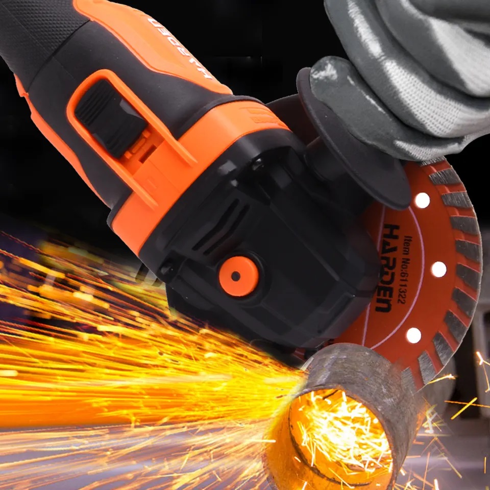 HARDEN 5" 20V Cordless Brushless Angle Grinder, 125mm, Tool Only (Battery & Charger Not Include) , 5000-8500 RPM , Digital Speed Control; Model: 756328_img_3