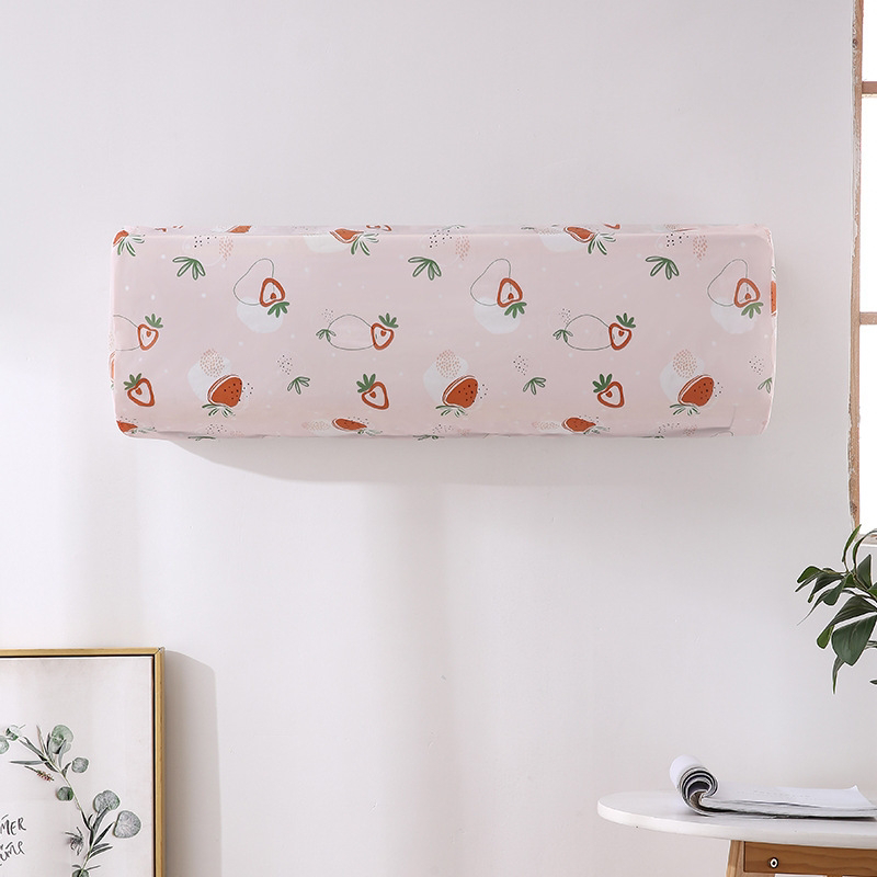 1 Ton AC Cover (95*31*21 cm Size) Dustproof Ac Cover Printed Dustproof Ac Cover(Flower Design)