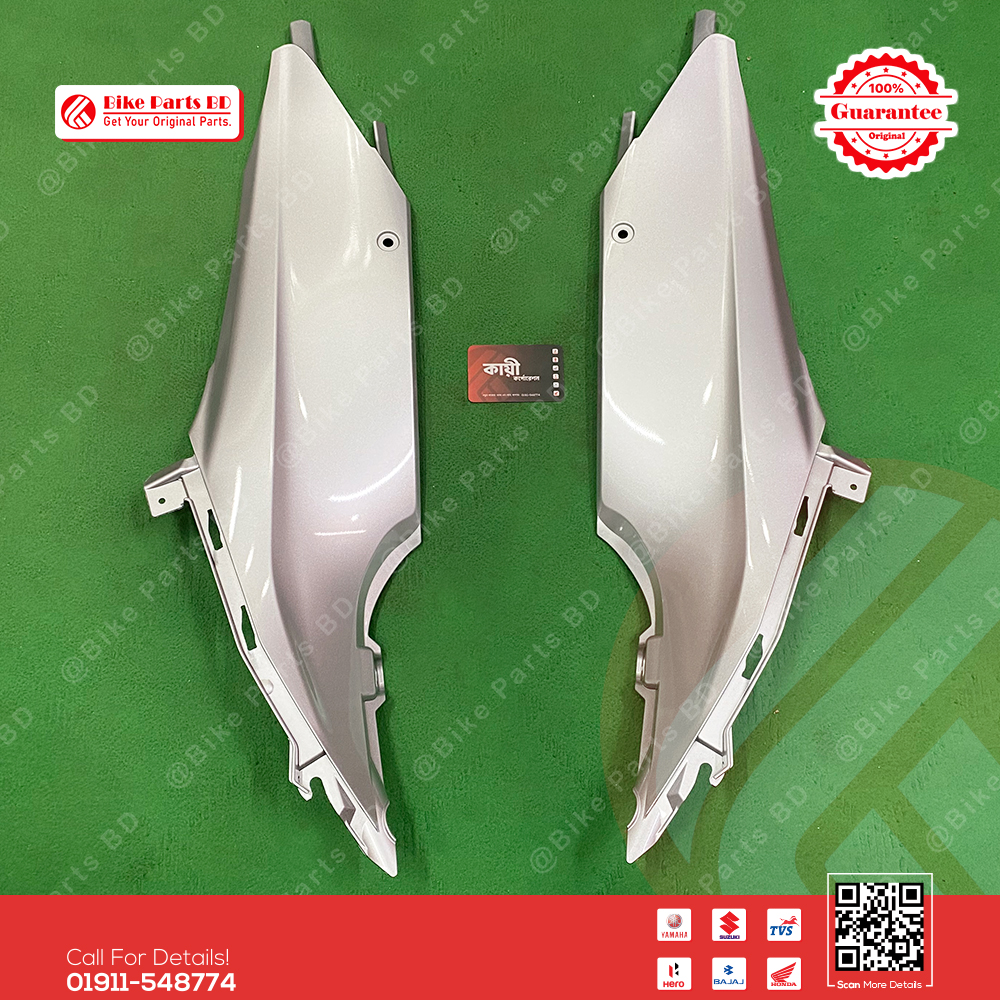 7/8 Part for Suzuki Gixxer SF (New Model-Silver Color) bike.