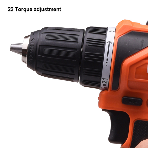 HARDEN 12V Cordless Drill/Driver Kit | 22Nm Torque | 2000mAh Battery & Charger Included | Model: 756012_img_3