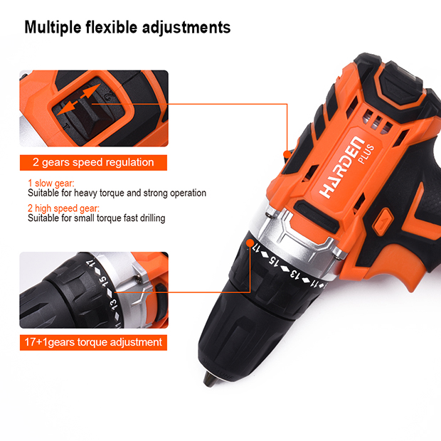 HARDEN 20V Cordless Brushless Drill/Driver Kit | 35Nm Torque | Ultra-Compact | 2000mAh Battery & Charger | Model: 756220_img_3