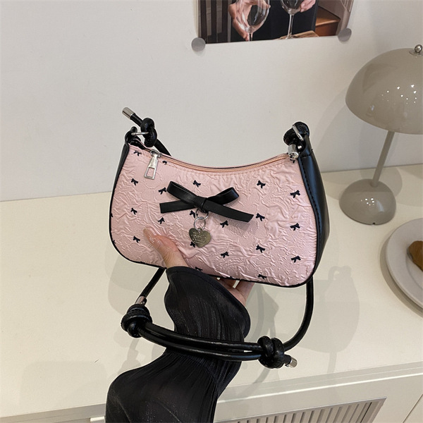 Bow short shoulder bag baby size_img_6