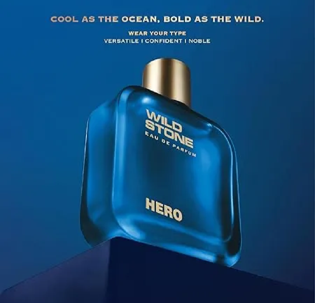 Wild Stone Hero Perfume for Men Eau De Parfum 100ml Luxury Long-Lasting Fragrance Premium Perfume Aromatic & Marine Notes_img_3