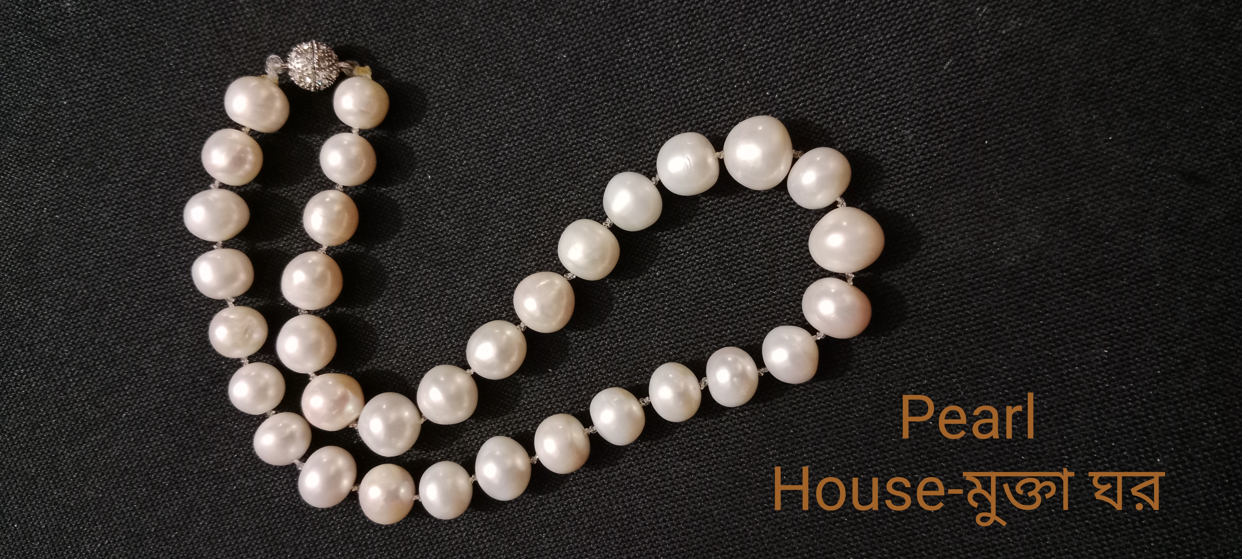 12 to 14 mm Size White colour Pearl Necklace_img_0