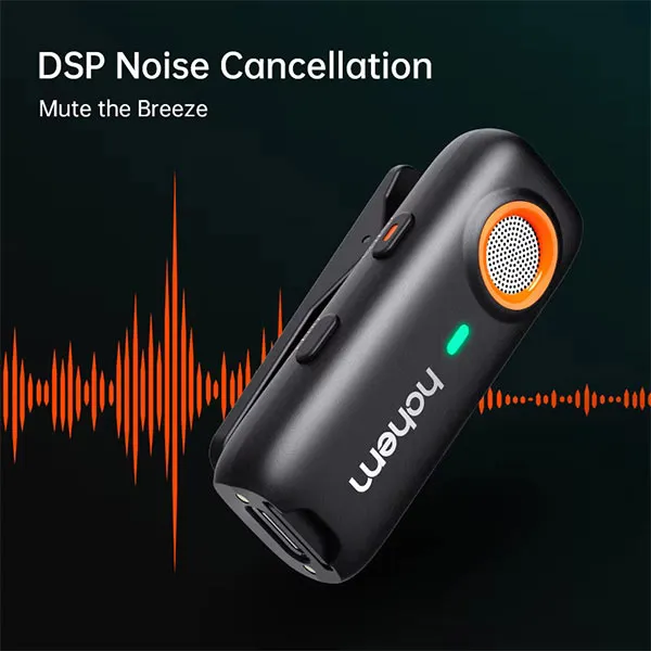 Hohem MIC-01 (1TX + 1RX) Wireless Microphone thumbnail 2