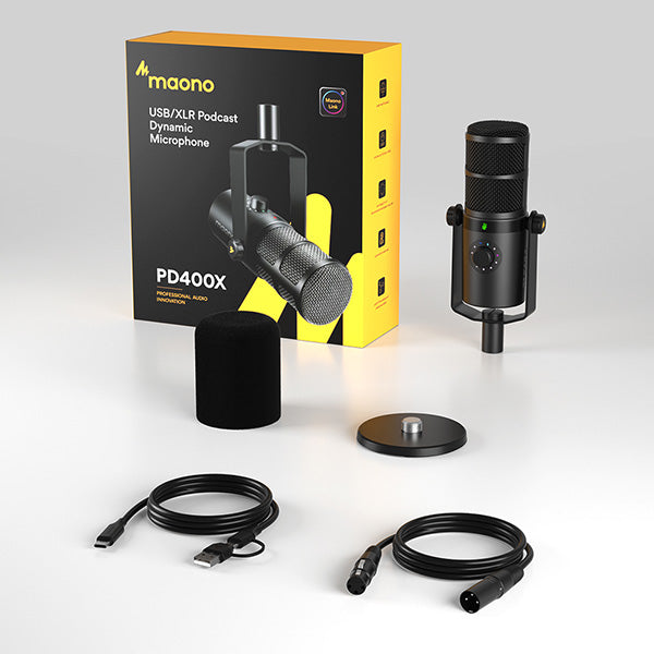 MAONO PD400X USB/XLR Dynamic Microphone thumbnail 3
