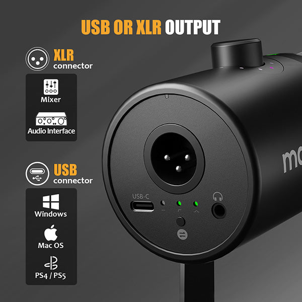 MAONO PD400X USB/XLR Dynamic Microphone thumbnail 5