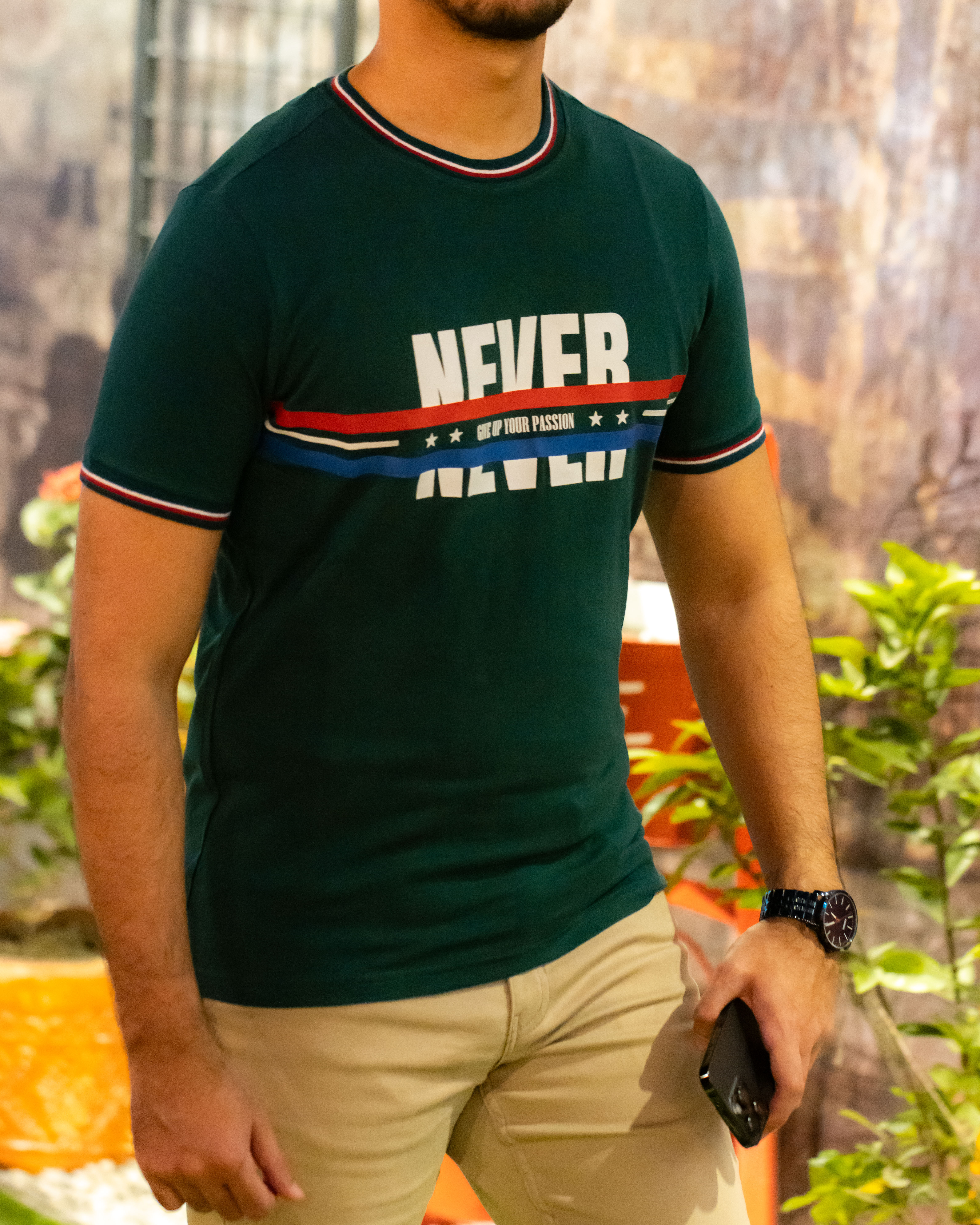 Premium T-shirt - Emerald Ambition_img_1