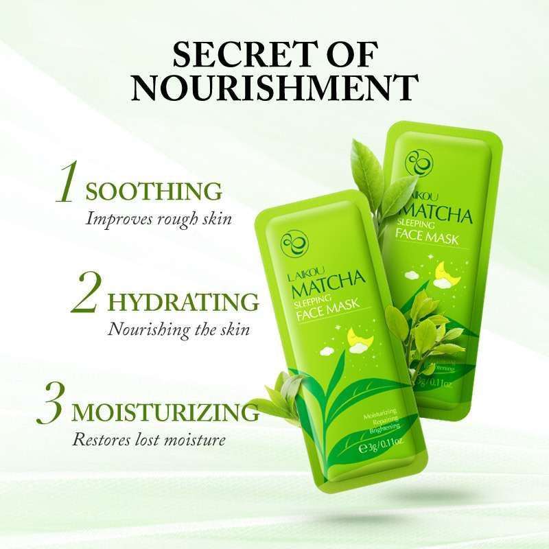 Laiku Matcha sleeping face mask_img_1