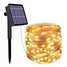 100 LED Outdoor Solar String Lights Waterproof