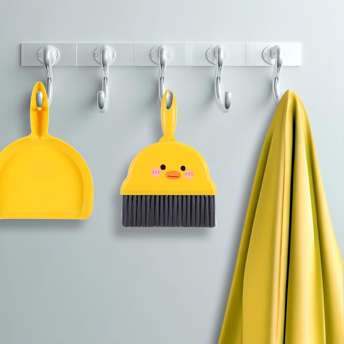 Mini Dustpan and Brush Set – Handheld Cleaning Brush for Desk, Keyboard & Home Use_img_2