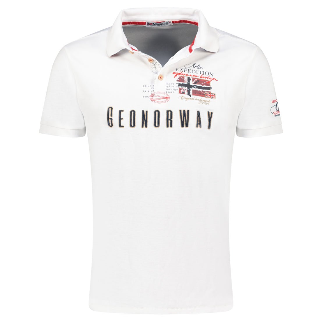 Men - Polo Short Sleeve 100% Cotton White