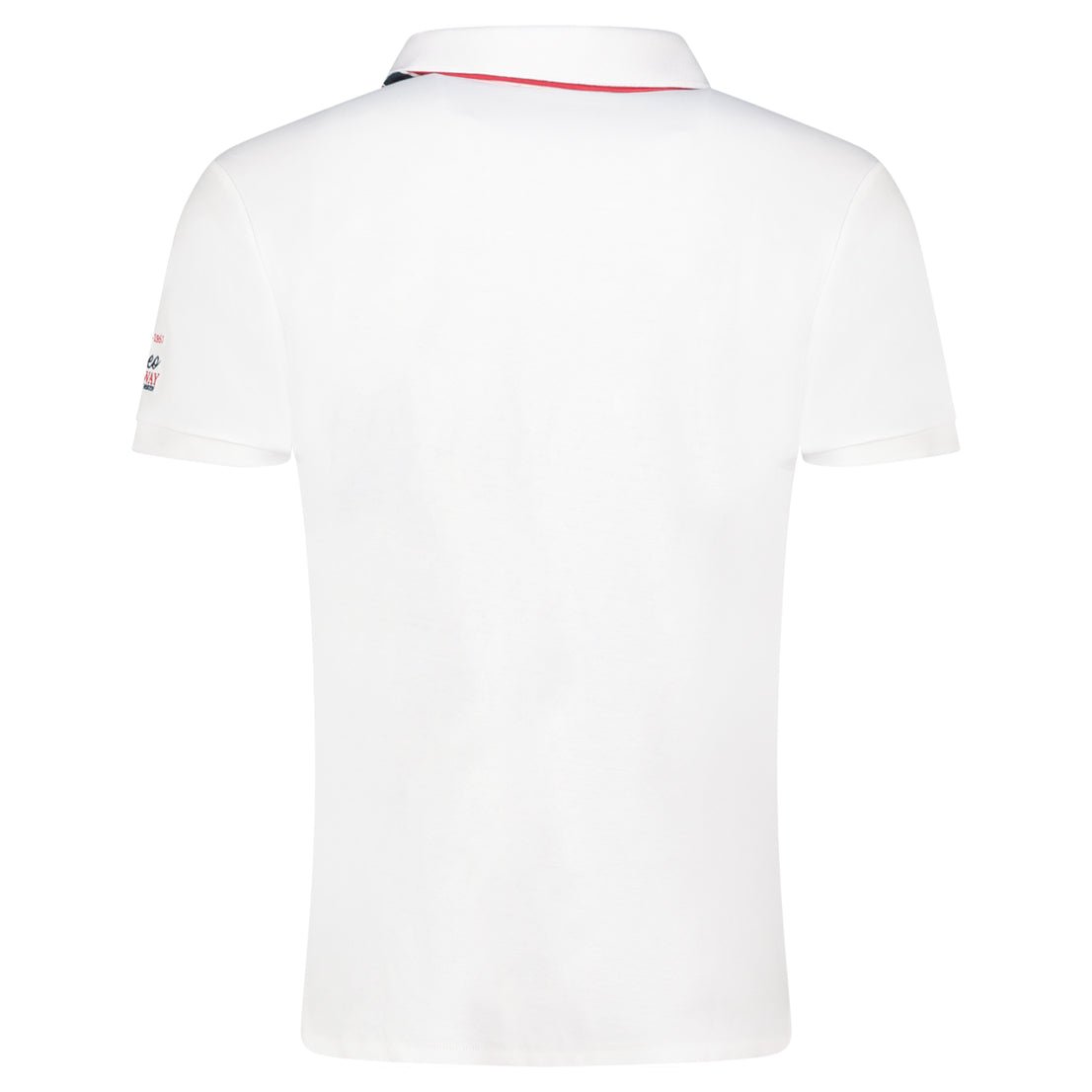 Men - Polo Short Sleeve 100% Cotton White_img_1
